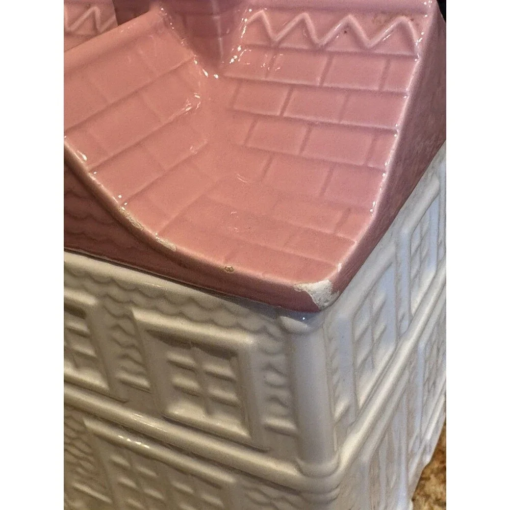 Vintage 1989 Avon Townhouse Canister Tea Room Kitchen Canister Cookie Jar
